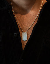 Load image into Gallery viewer, Men's Engravable Sterling Silver Dog Tag