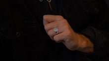 Load image into Gallery viewer, Men’s Signet Ring In Sterling Silver
