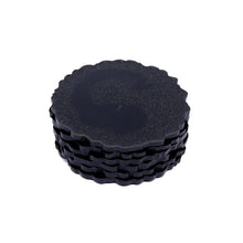 Load image into Gallery viewer, Black & Gold Stardust Coasters