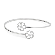 Load image into Gallery viewer, Open Flower Bangle
