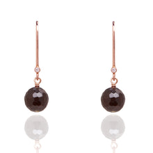 Load image into Gallery viewer, January Birthstone Earrings In Garnet