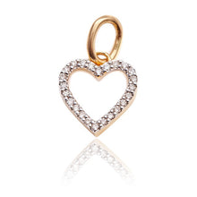 Load image into Gallery viewer, Tiny Heart Rose Gold Pendant