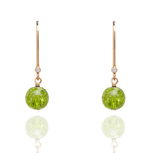 Load image into Gallery viewer, August Birthstone Earrings In Peridot