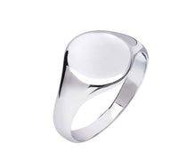 Load image into Gallery viewer, Men’s Signet Ring In Sterling Silver