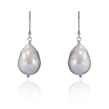 Load image into Gallery viewer, Large South Sea Pearl drop earrings
