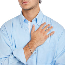 Load image into Gallery viewer, Diamond Halo & Sterling Silver Signet Ring For Men or women