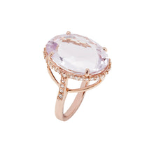 Load image into Gallery viewer, Morganite Cocktail Ring