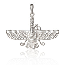 Load image into Gallery viewer, Wings Of An Angel in sterling Silver unisex