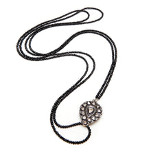 Load image into Gallery viewer, Romantic Victorian Inspired Diamond & Spinel Necklace