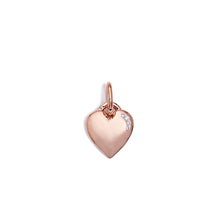 Load image into Gallery viewer, Tiny Heart Rose Gold Pendant