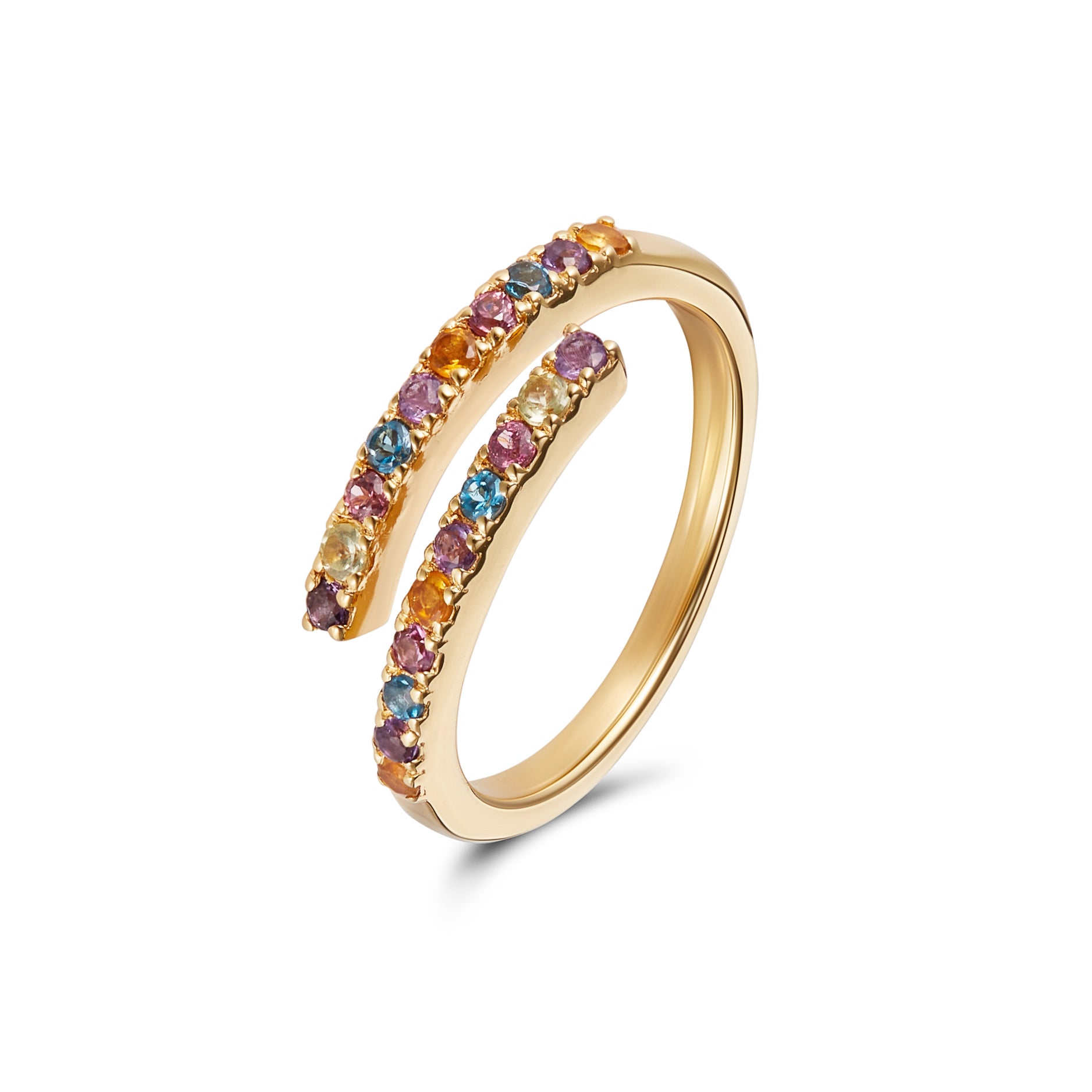 Colourful Sapphire Eternity Ring For Women - EFIF Diamonds – EF-IF Diamond  Jewellery