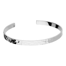 Load image into Gallery viewer, Hammered Silver Cuff

