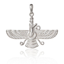 Load image into Gallery viewer, Wings Of An Angel in sterling Silver unisex
