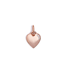 Load image into Gallery viewer, Tiny Heart Rose Gold Pendant

